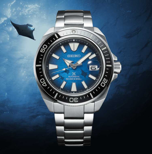 Reloj Seiko Prospex SaveTheOcean K.Samurai Manta Raya SRPE33K1