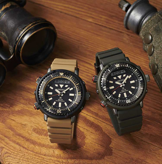 Reloj Seiko Prospex StreetSeries Solar AnaDigi Arnie SNJ031P1