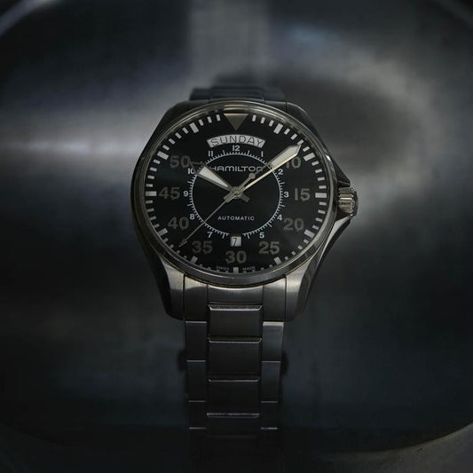 Reloj Hamilton Khaki Aviation Pilot Day Date Auto H64615135