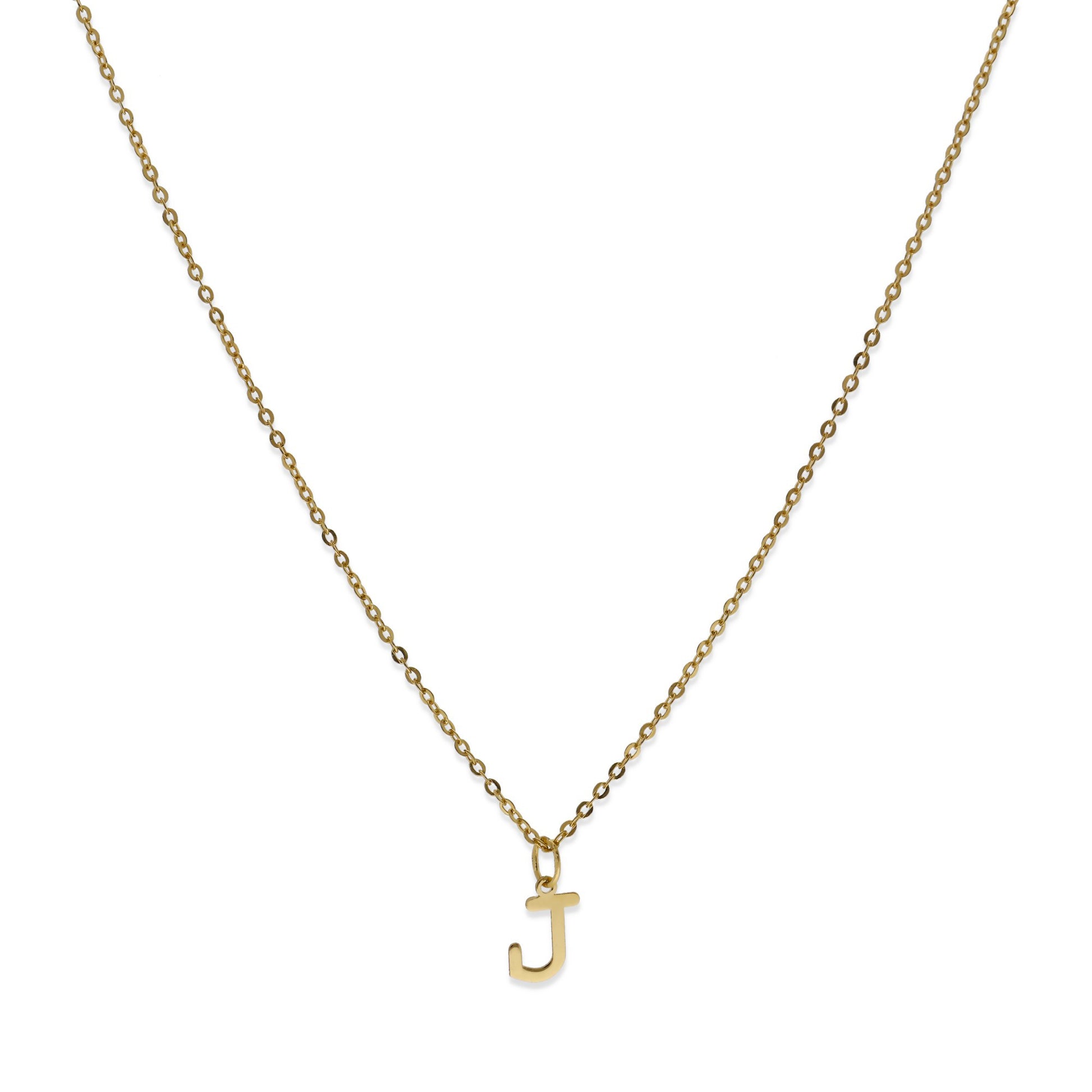 Colgante Inicial en Oro 18K Modelo Jolly