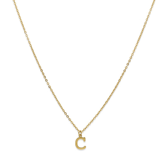 Colgante Inicial en Oro 18K Modelo Jolly