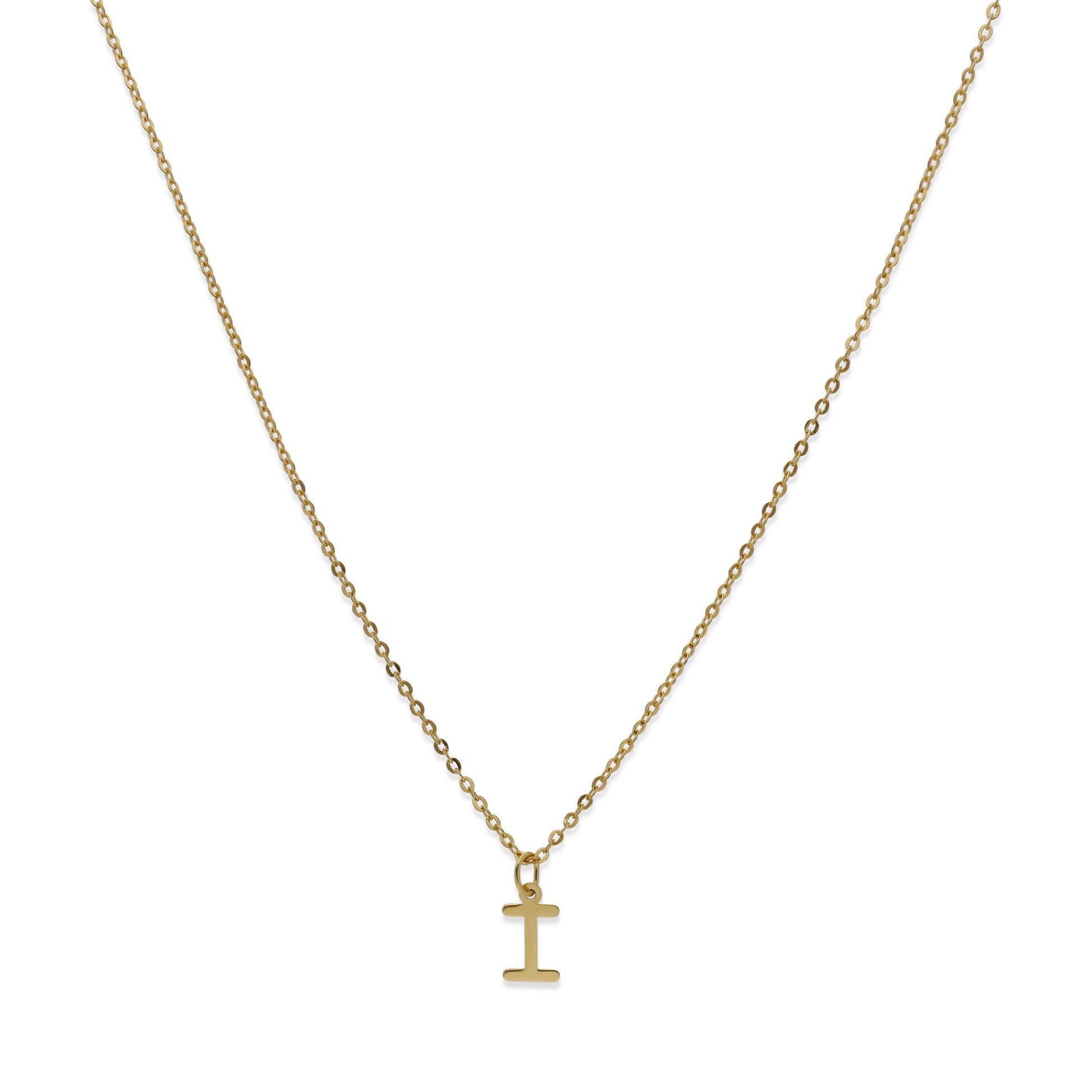 Colgante Inicial en Oro 18K Modelo Jolly
