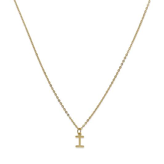 Colgante Inicial en Oro 18K Modelo Jolly