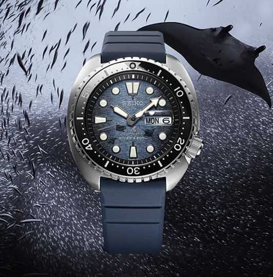 Reloj Seiko Prospex SaveTheOcean K.Tortuga Manta Ray SRPF77K1