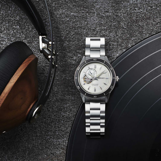 Reloj Seiko Presage Style 60's Skeleton SSA423J1