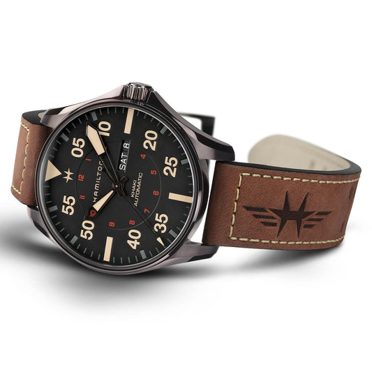 Reloj Hamilton Khaki Aviation Pilot Day Date Auto H64705531