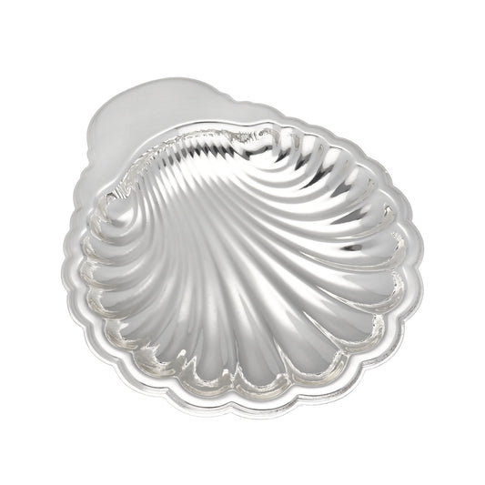 Concha de bautismo en alpaca plateada Jordán