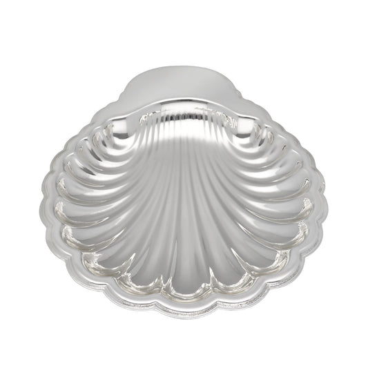 Concha de bautismo en alpaca plateada Jordán