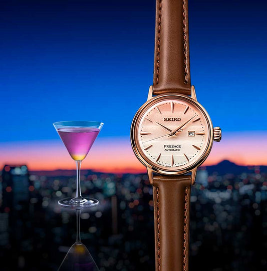 Reloj Seiko Presage Cocktail Time STAR BAR Rose EL SRE014J1