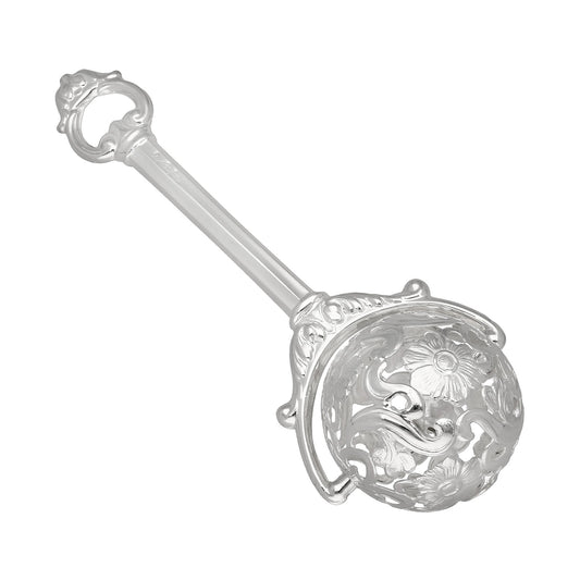 Sonajero en Plata de Ley Pedro Durán Bola Florida 00303539