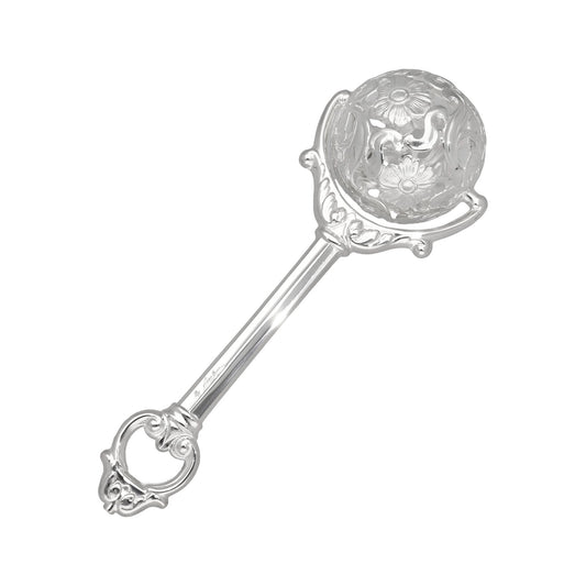Sonajero en Plata de Ley Pedro Durán Bola Florida 00303539