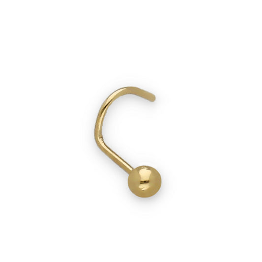Piercing de Nariz en Oro de Ley 18k