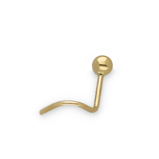 Piercing de Nariz en Oro de Ley 18k