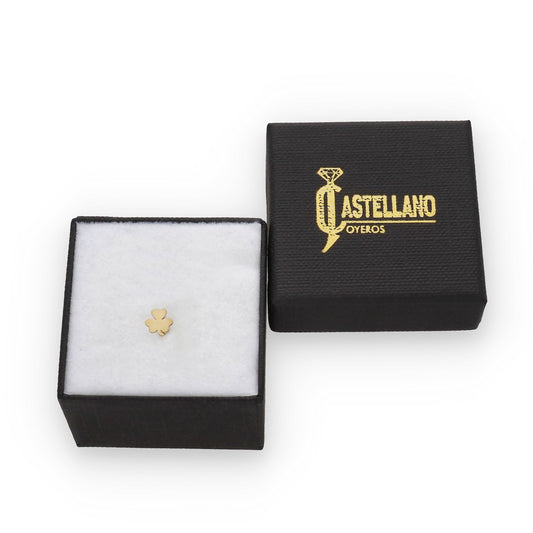 Piercing en Oro de Ley 18k de Trébol