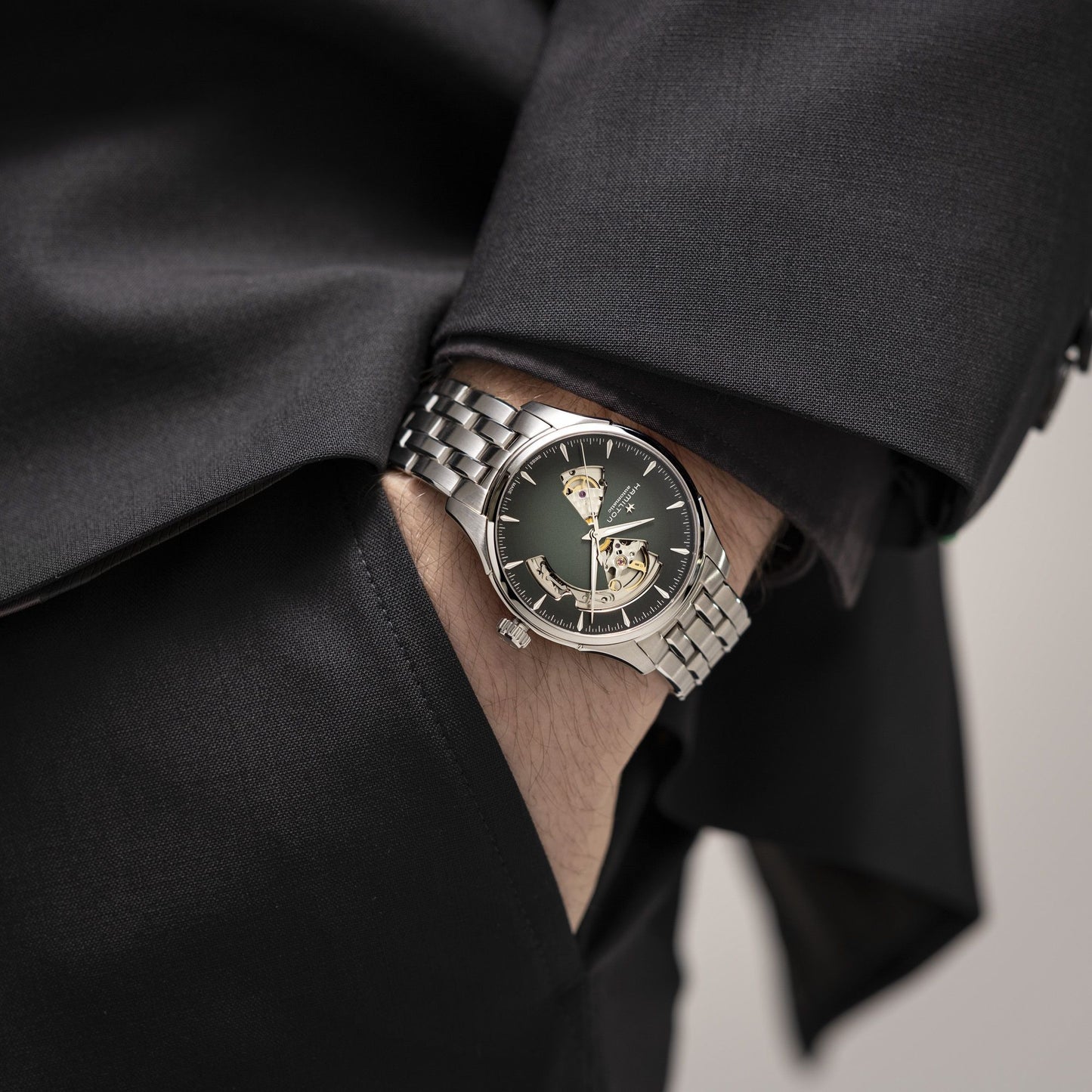 Reloj Hamilton Jazzmaster Open Heart Auto H32675160