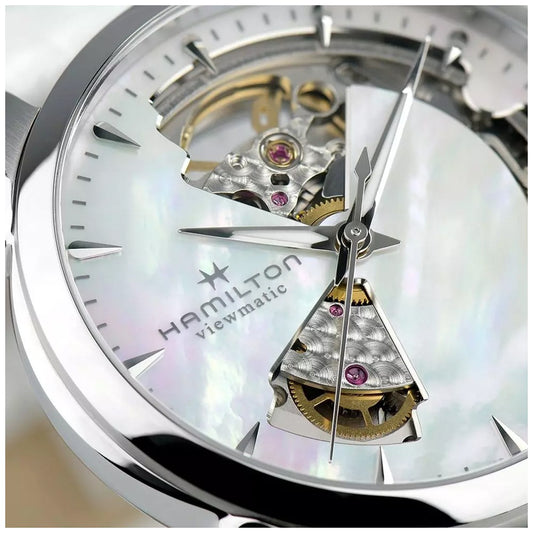 Reloj Hamilton Jazzmaster Open Heart Lady Auto H32215890