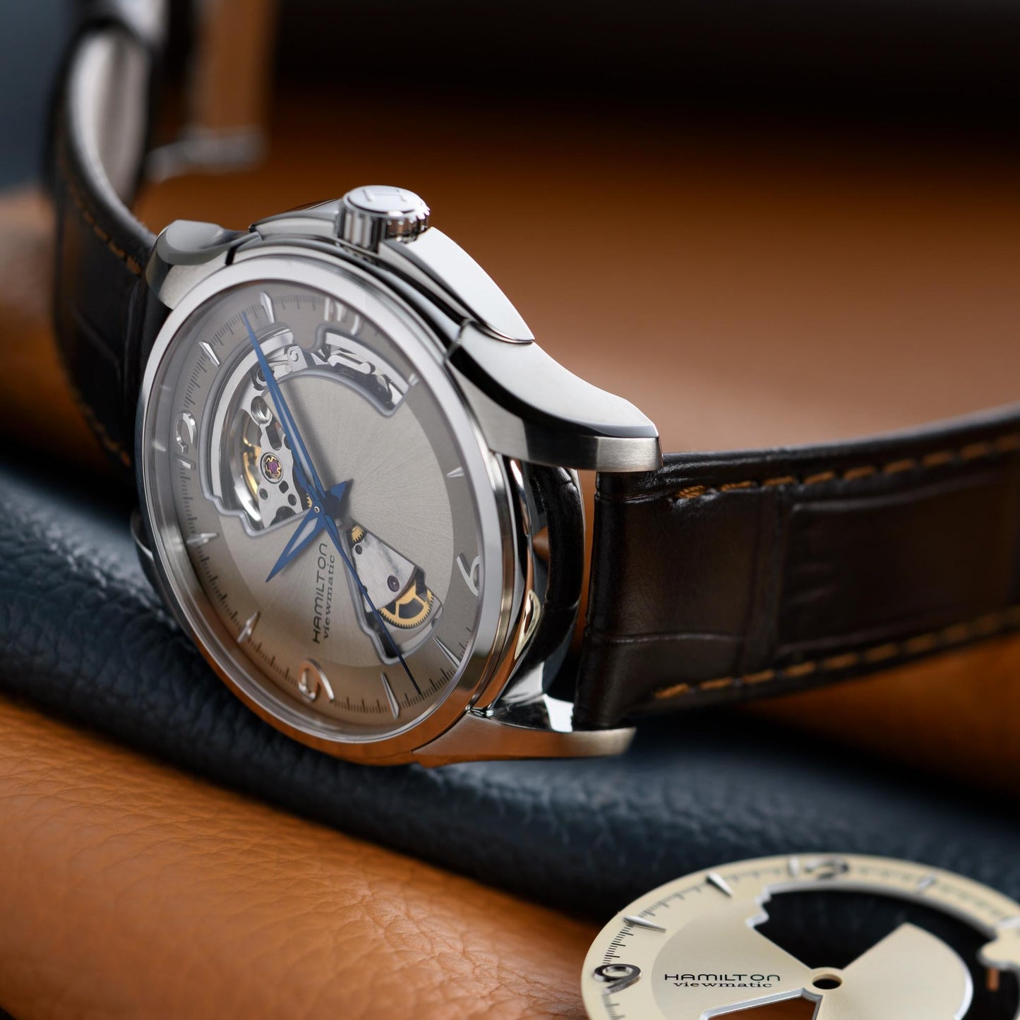 Reloj Hamilton Jazzmaster Open Heart Auto H32565521