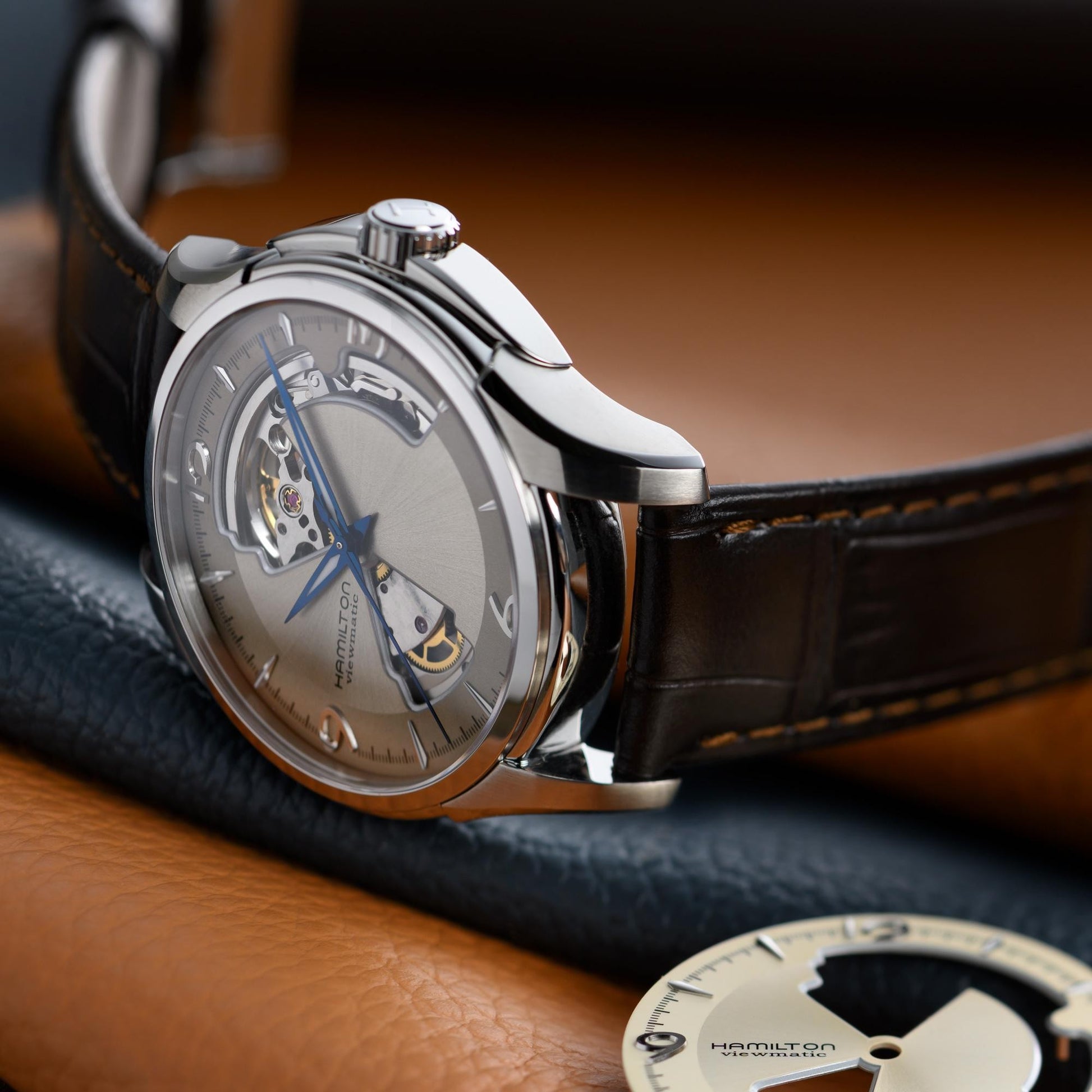 Reloj Hamilton Jazzmaster Open Heart Auto H32565521