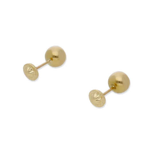 Pendientes de Bola en Oro de 5,75 mm