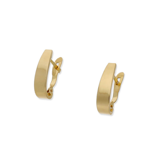 Pendientes Aro Minimalistas Modelo Dyma en Oro