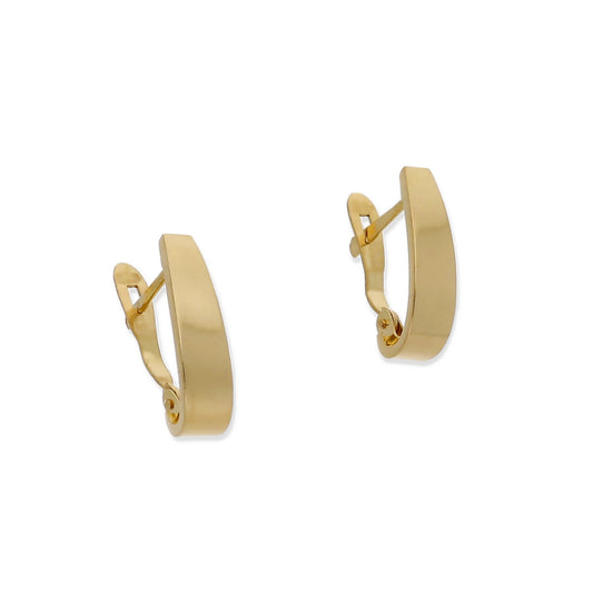 Pendientes Aro Minimalistas Modelo Dyma en Oro