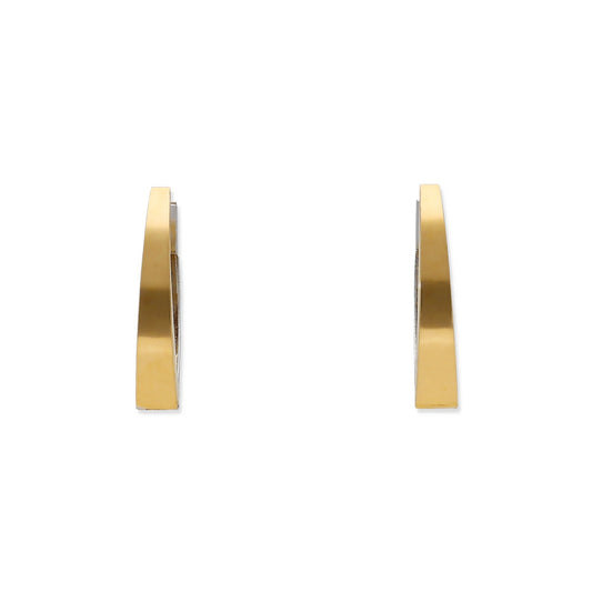 Pendientes Aro Minimalistas Modelo Kira en Oro