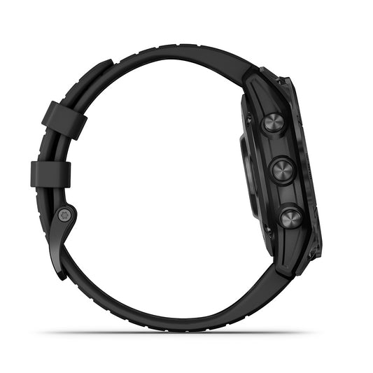 Reloj Garmin Fenix 7 PRO Solar Edition Gris con Correa Negra 010-02777-01