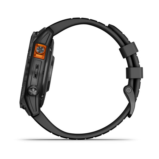 Reloj Garmin Fenix 7 PRO Solar Edition Gris con Correa Negra 010-02777-01