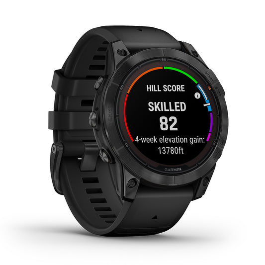 Reloj Garmin Fenix 7 PRO Solar Edition Gris con Correa Negra 010-02777-01