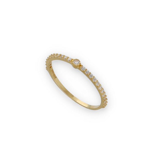 Media Alianza de Oro y Circonitas Modelo Ranhira