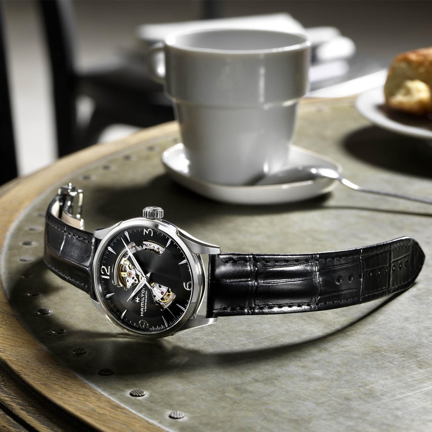 Reloj Hamilton Jazzmaster Open Heart Auto H32705731