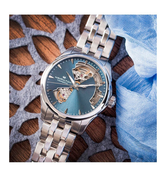 Reloj Hamilton Jazzmaster Open Heart Lady Auto H32215140
