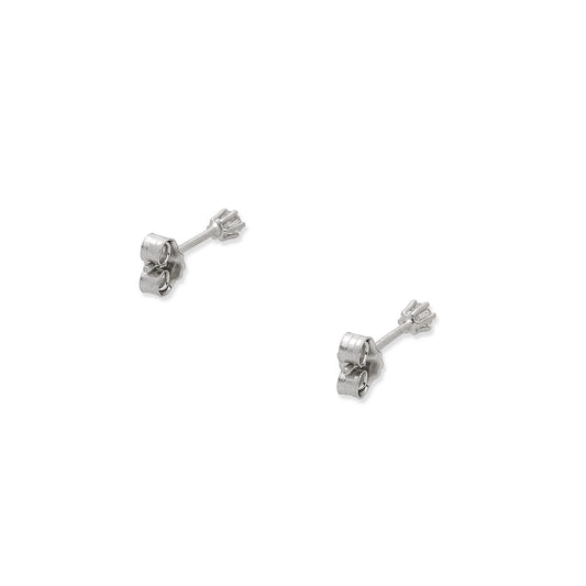 Conjunto Clair Pendientes y Collar de Oro Blanco y Diamantes