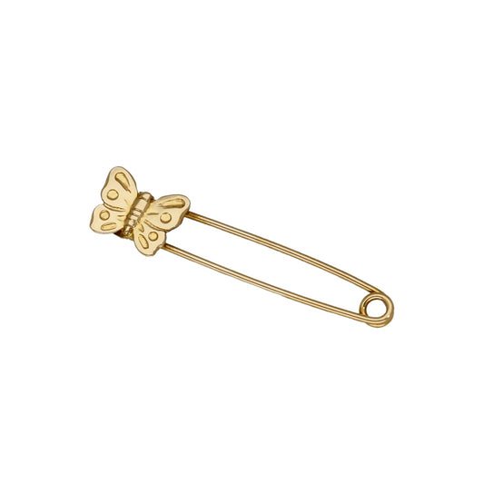 Imperdible Bebé de Mariposa en Oro Amarillo 18K