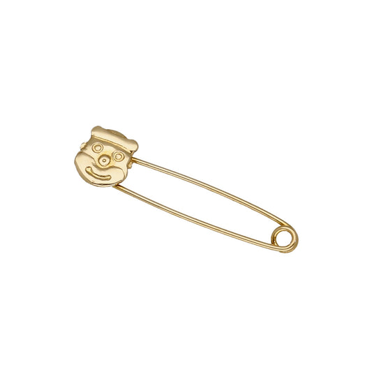 Imperdible Bebé de Payaso en Oro Amarillo 18K