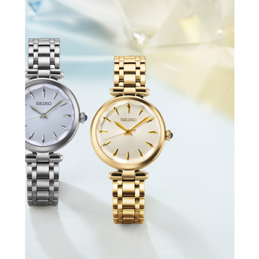 Reloj Seiko Ladies Cuarzo Dorado SRZ554P1