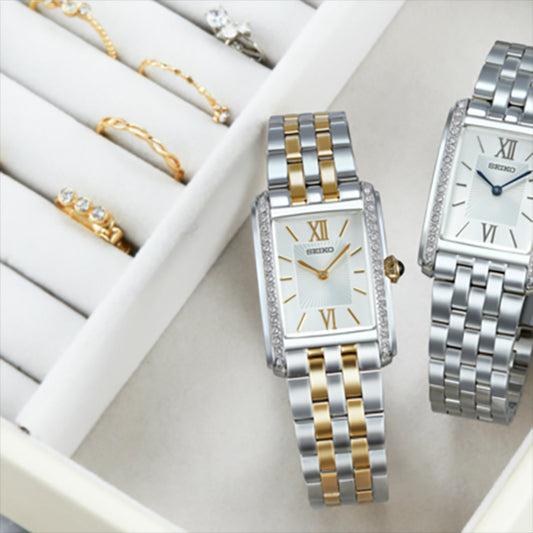 Reloj Seiko Ladies Cuarzo Dorado SWR093P1