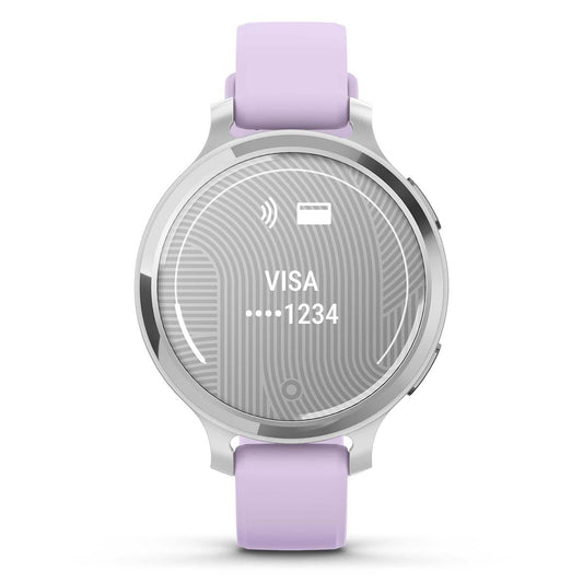 Reloj Garmin Lily 2 Active Plata con Correa Morada 010-02891-01