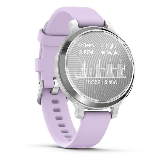 Reloj Garmin Lily 2 Active Plata con Correa Morada 010-02891-01
