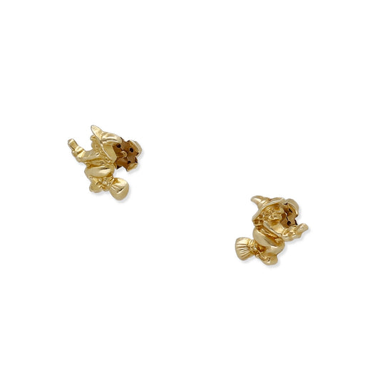 Pendientes Bebé Brujita en Oro de Ley 18K