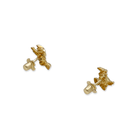 Pendientes Bebé Brujita en Oro de Ley 18K