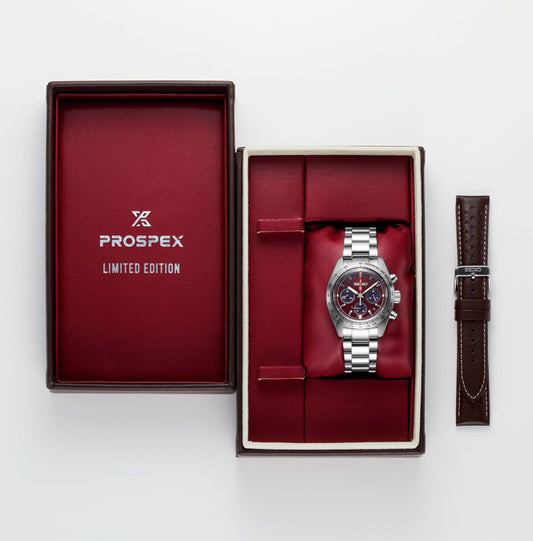 Reloj Seiko Prospex Speedtimer Solar EL Eur.Burdeos SSC953P1