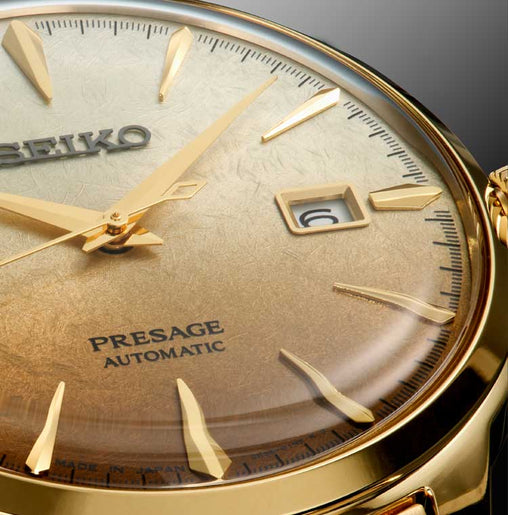 Reloj Seiko Presage Cocktail Cerveza Julep SRPK46J1