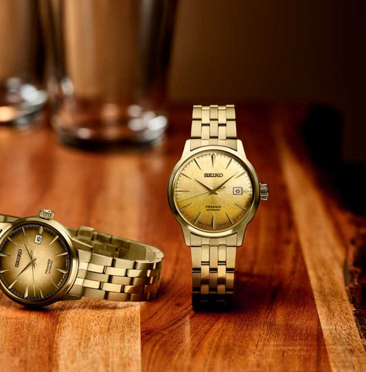 Reloj Seiko Presage Cocktail Cerveza Julep SRPK46J1
