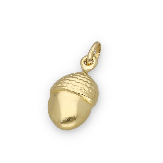Colgante Bellota en Oro 18K Modelo Narrow