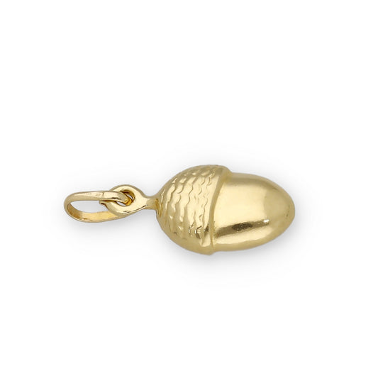 Colgante Bellota en Oro 18K Modelo Narrow