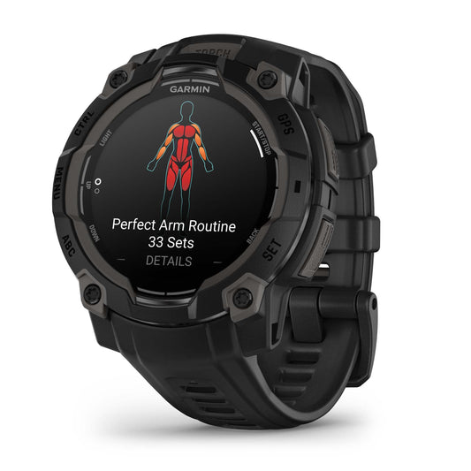 Reloj Garmin Instinct 3 - 45mm, AMOLED Negro con Correa Negra 010-02936-00