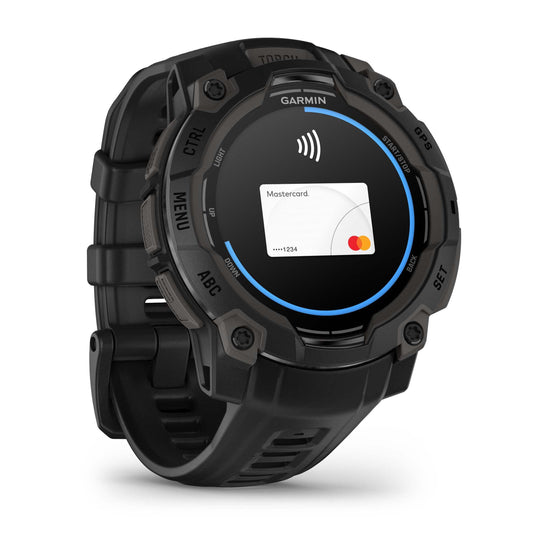 Reloj Garmin Instinct 3 - 45mm, AMOLED Negro con Correa Negra 010-02936-00