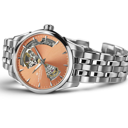 Reloj Hamilton Jazzmaster Open Heart Lady Auto H32215100