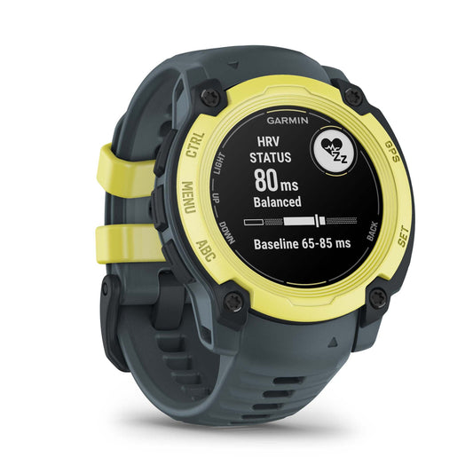 Reloj Garmin Instinct E - 40mm Amarillo con Correa Gris 010-02932-01